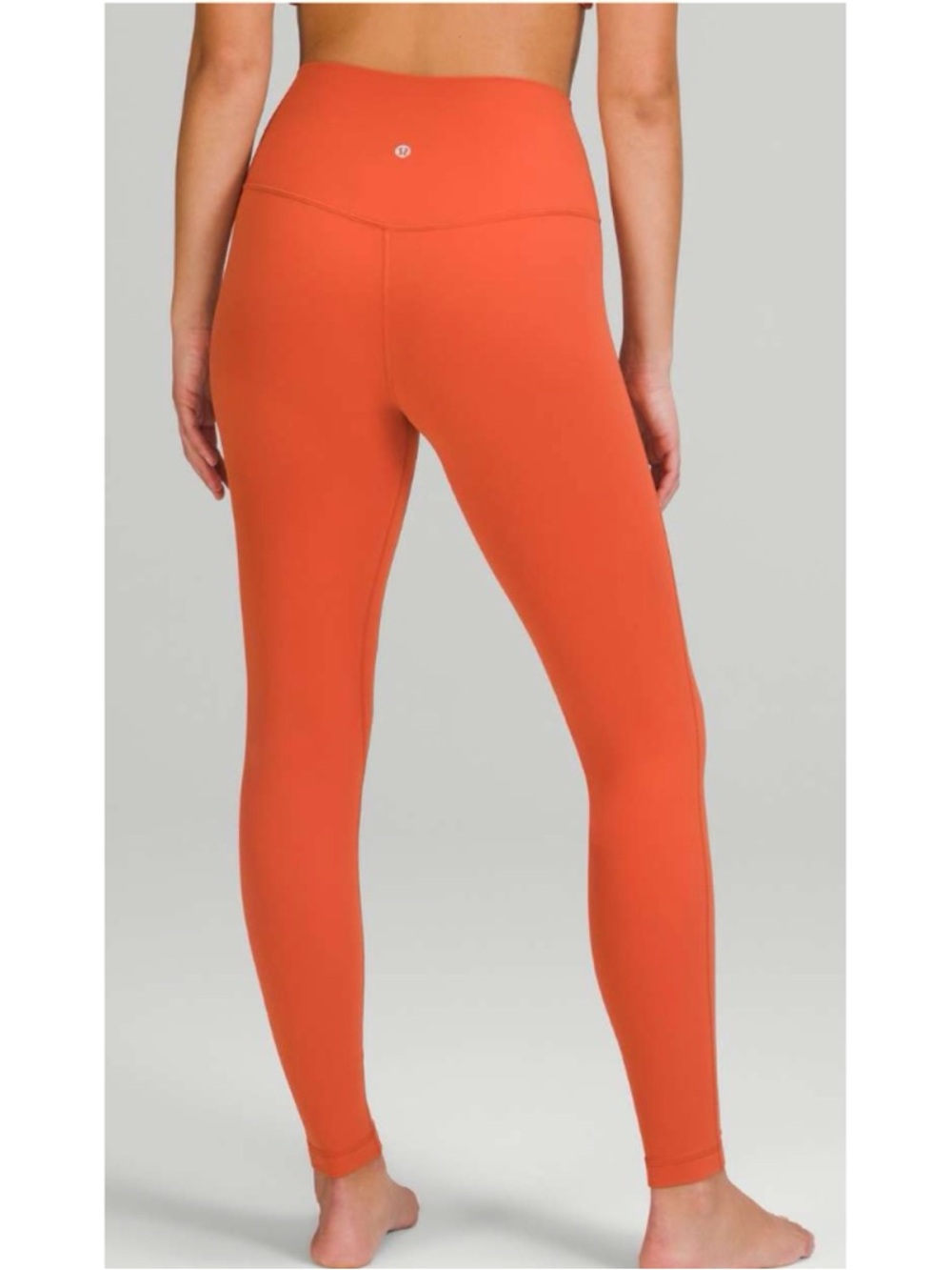Lululemon Align High-Rise Leggings Pant 28" Orange - Picture 2 of 10
